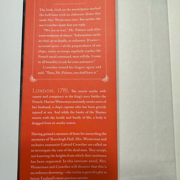 Anatomy of Murder by Imogen Robertson - Hardcover - Picture 3 of 3